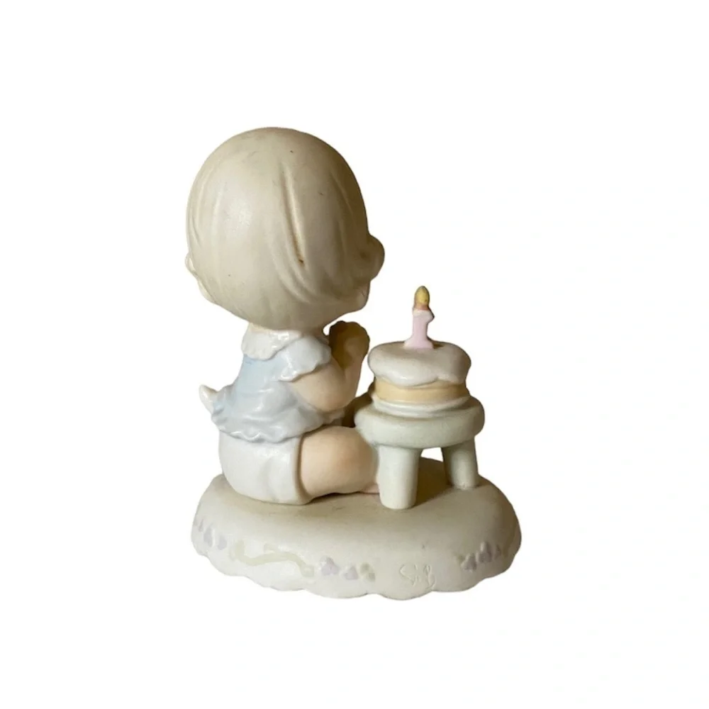 Vintage Precious Moments “Growing In Grace” 1st Birthday Figurine